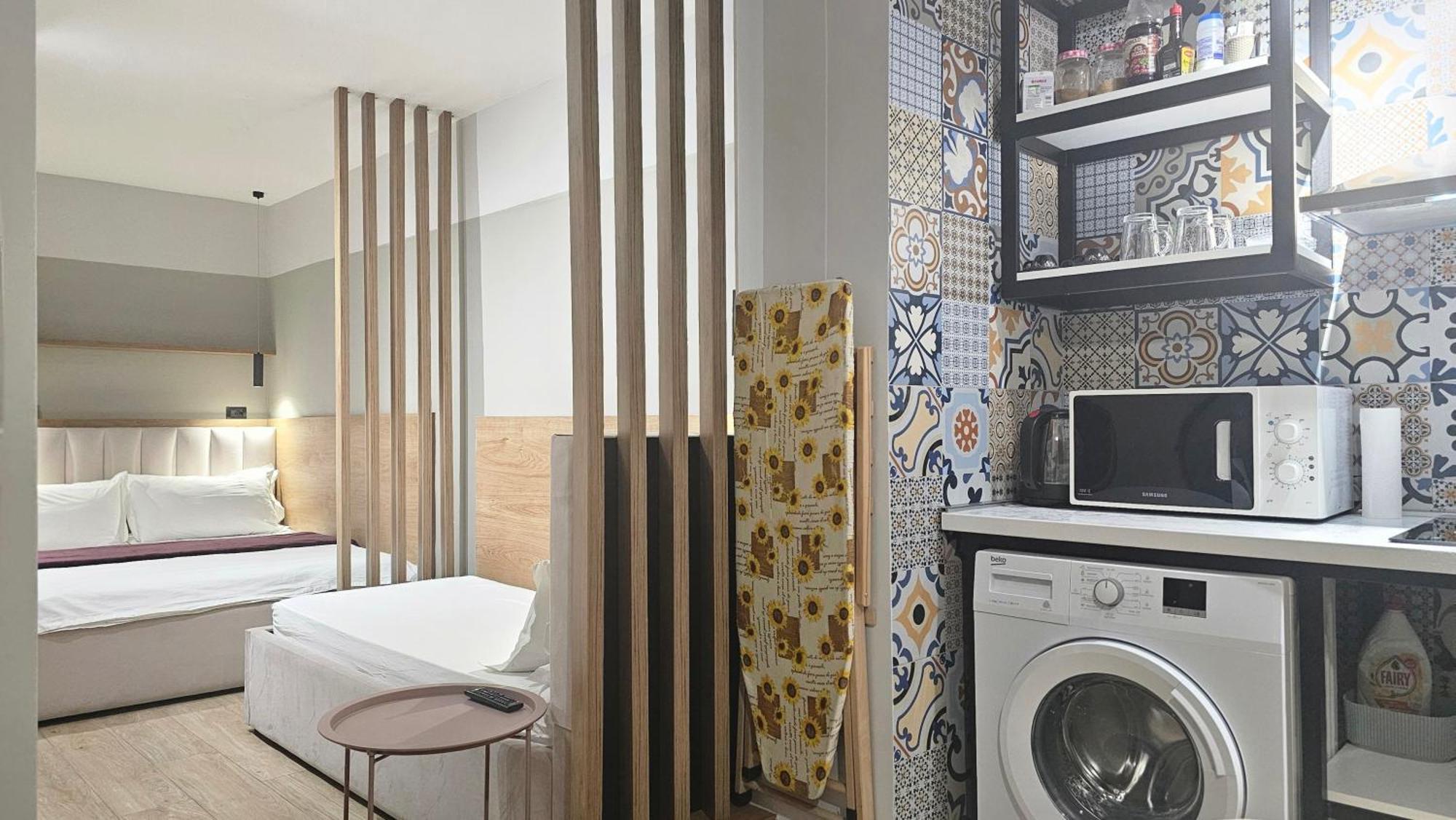 Tam Serviced Studio Apartments Next To Blloku Tirana Exterior foto